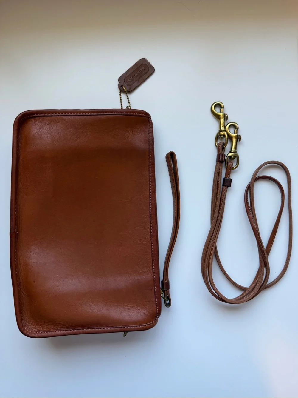 Vintage Coach Basic Bag Style 9455 British Tan